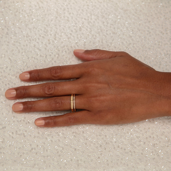 BRIDAL Half and Other Half Ring - Corinne Hamak Jewellery